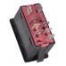 INTERRUPTOR DE EMERGÊNCIA 12/24V Vw tar953235  Pisca-alerta 12/24v – 8 terminais Caminhões/ônibus vw 24v: 86=> Led vermelho 12/24v. OSPINA 021020   