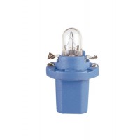 Lâmpada Base De Vidro Pequena(Pinguinho) Com Soquete 1,2W 12V Osram 2721mfx 2721MF GE 91671P Philips 12597 12603