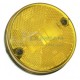 LANTERNA LATERAL REDONDA GUERRA AMARELA COM LED GF512824AM GF512824